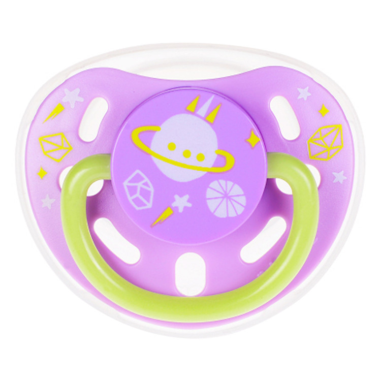 Ti Ngậm Dạ Quang Kidsme M - Tím Giá tốt - Hình ảnh 2