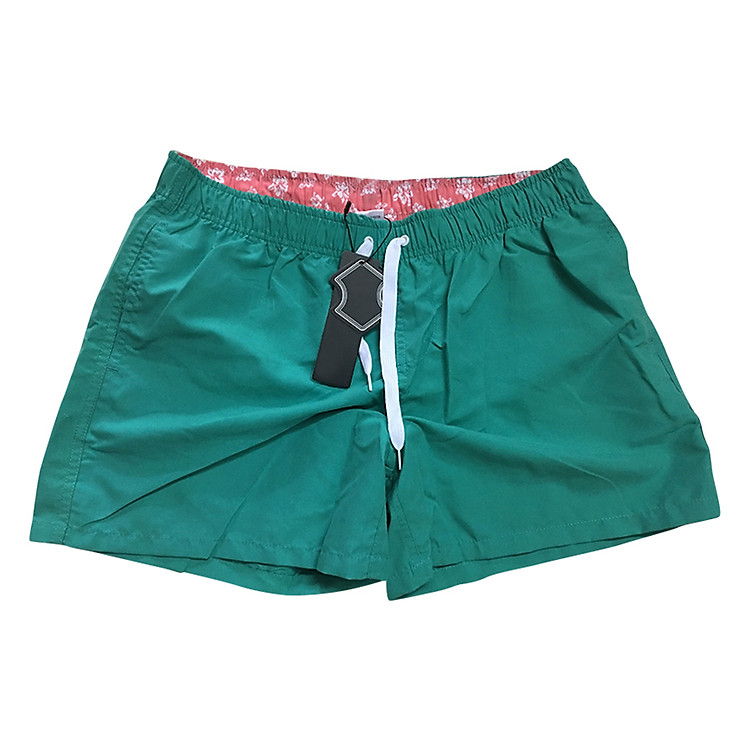 Quần Short Thể Thao Đi Biển Nam POPO Quanmaukho-ngan-Xanhla - Xanh Lá