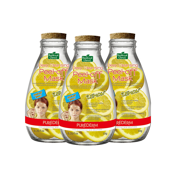Lô 3 Mặt Nạ Bùn Chanh PUREDERM 10ml
