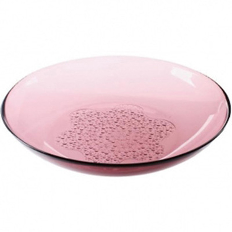 Đĩa Thủy Tinh Hya Purple Bormioli Rocco Màu Tím - 23 cm