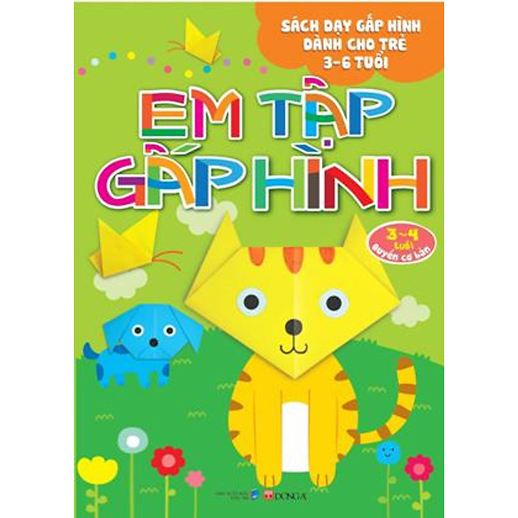 Em Tập Gấp Hình – 3 – 4 Tuổi – Quyển Cơ Bản