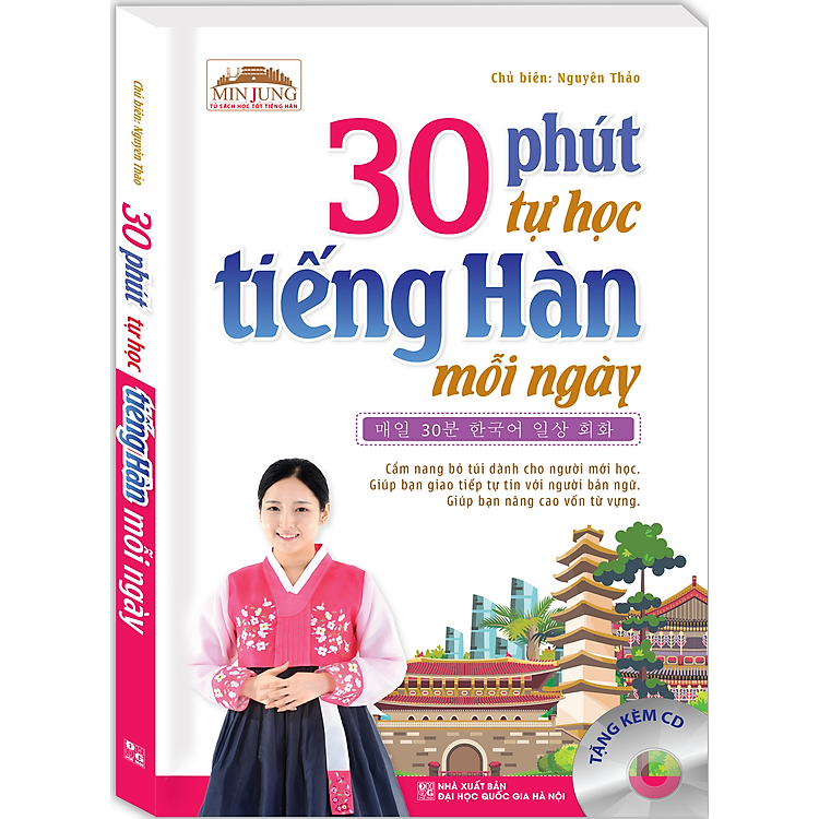 Sách Min Jung - 30 Phút Tự Học Tiếng Hàn Mỗi Ngày