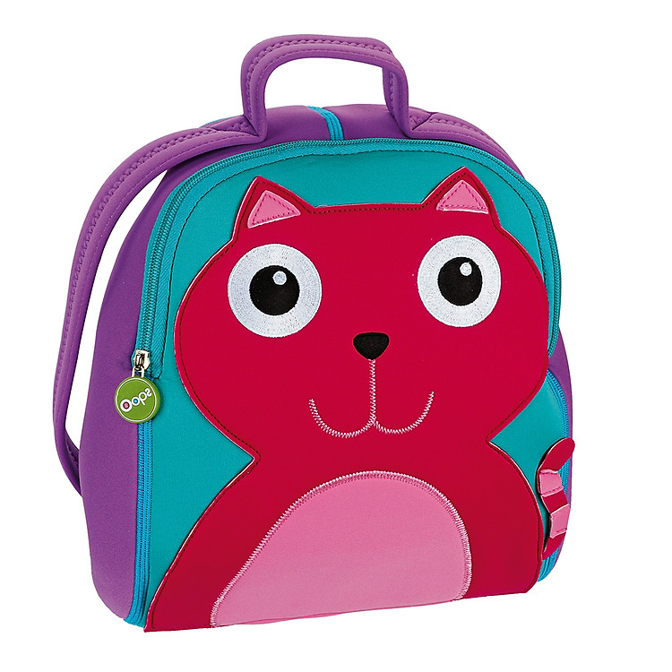 Balo OOPS Siêu Nhẹ Chống Lệch Vai Và Gù Lưng Hình Mèo Con 30002.21