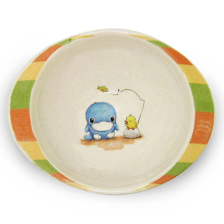 Chén Bột Tre Cho Trẻ Tập Ăn Kuku KU3027