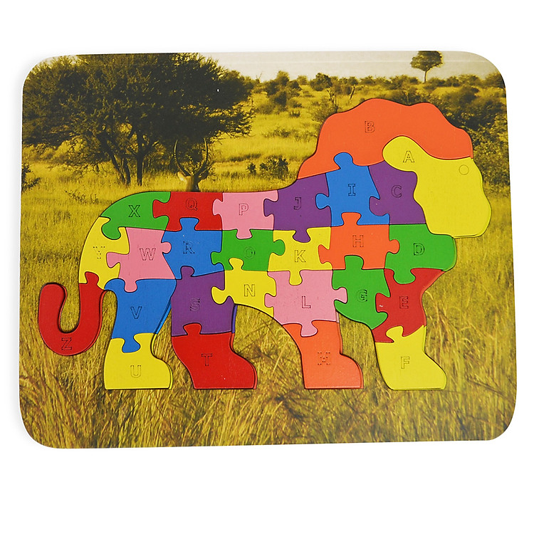 Đồ Chơi Gỗ Ghép Hình Puzzle Tottosi Sư Tử 303023 (26 Mảnh Ghép)