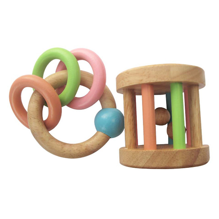 Đồ Chơi Gỗ Colligo - Bộ 2 Lục Lạc Cho Bé 31177