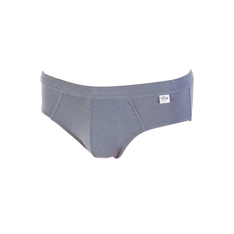 Quần Lót Nam Modal Lưng Bọc Bikini ON&OFF 202311 - Ghi Sẫm
