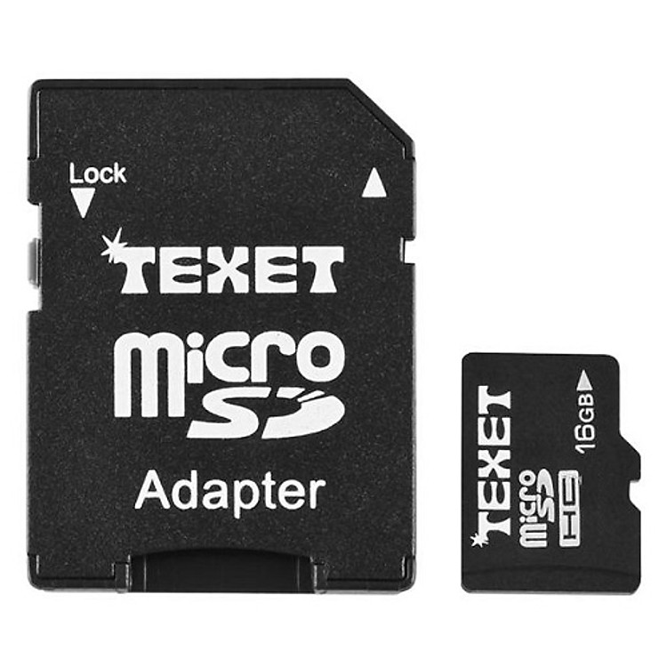 Thẻ Nhớ Micro SD Texet 16GB Class 10 - Hàng Chính Hãng