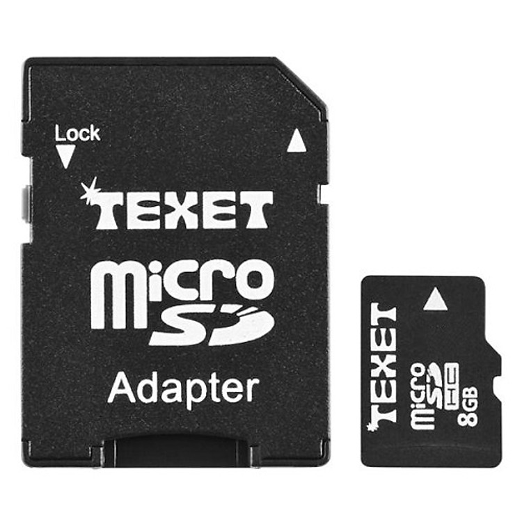Thẻ Nhớ Micro SD Texet 8GB - Hàng Chính Hãng
