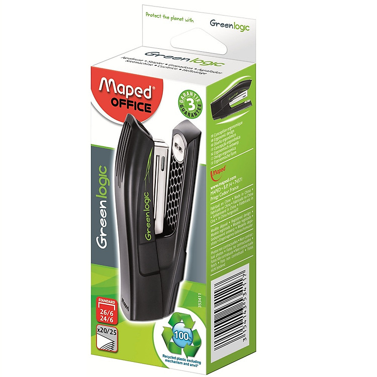 Bấm Kim Maped Green Logic No.3 - 353411