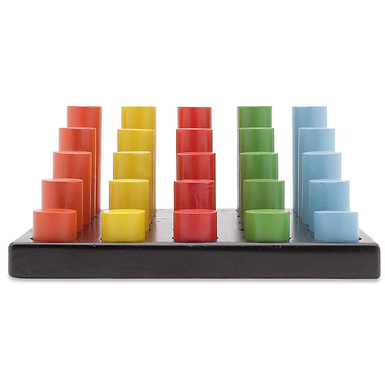 Đồ Chơi Gỗ Mô Hình Vietoys Bảng Cắm Trụ Tròn VT3P-0035