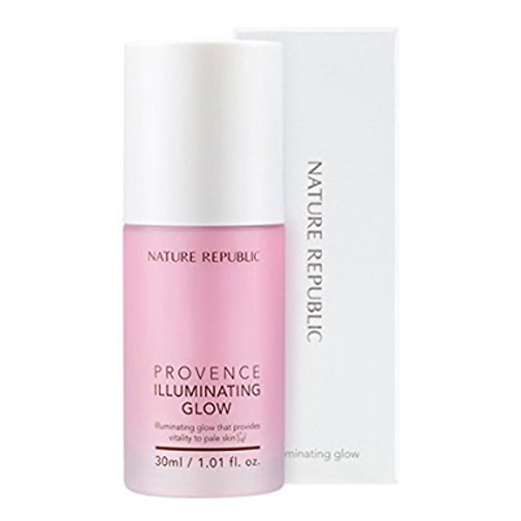 Kem Lót Sáng Da Nature Republic Provence Luminous Glow - 03 Shimmering Pink (30ml)