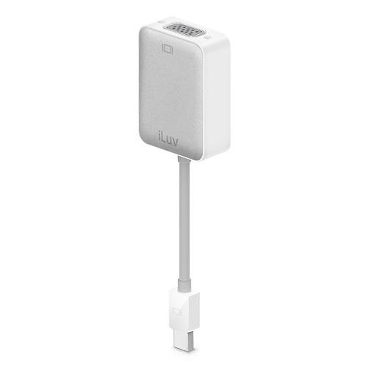 Cáp ILUV Mini Display Port To VGA iCB701WHT - Hàng Chính Hãng