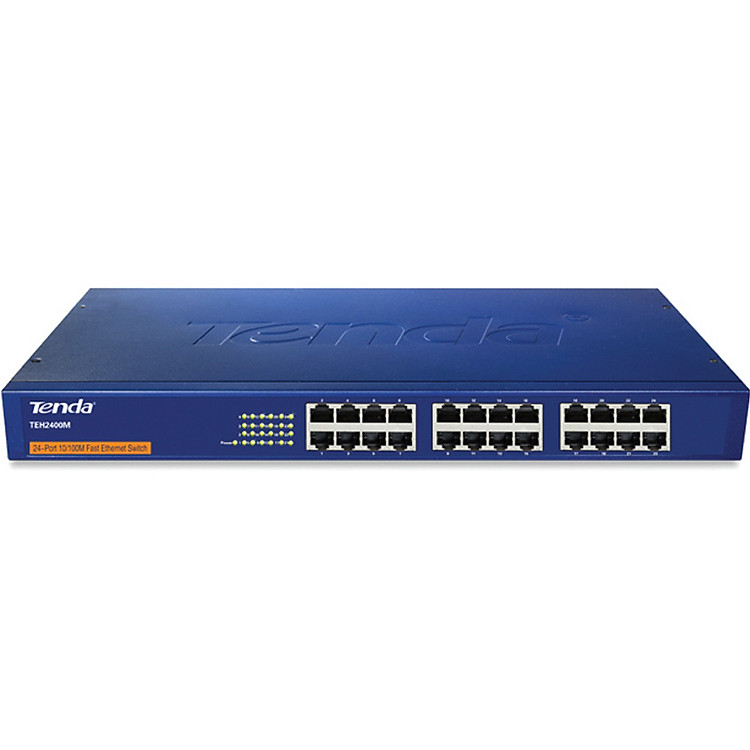 Tenda TEH2400M - Bộ Chia Tín Hiệu Để Bàn 24 cổng 10/100Mbps - Hàng Chính Hãng