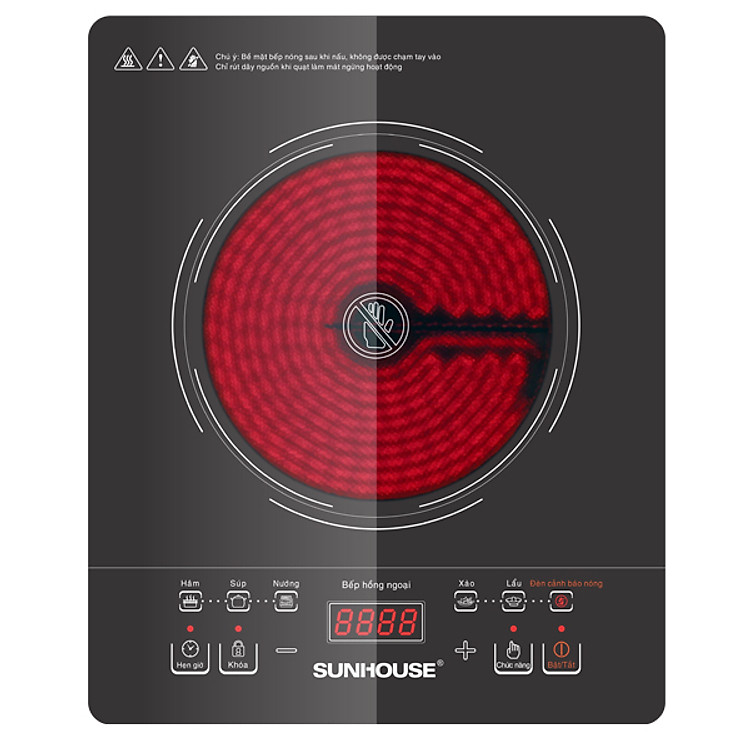 Bếp Hồng Ngoại Sunhouse SHD6007 - Hàng chính hãng