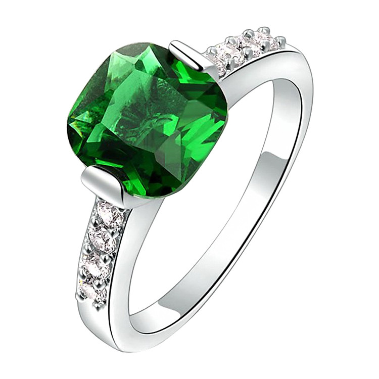 Nhẫn Đính Pha Lê Swarovski Showme SM20066 - Trắng