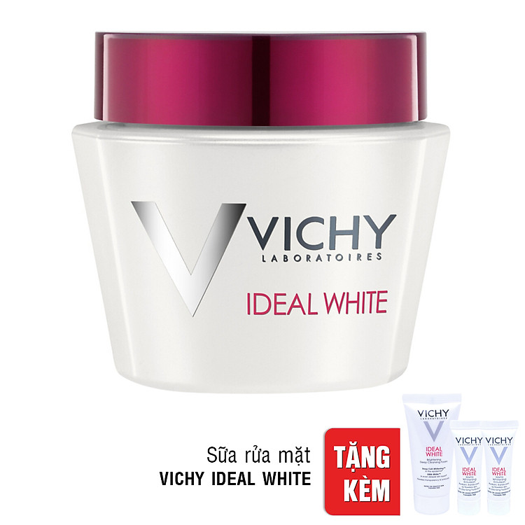 Mặt Nạ Ngủ Dưỡng Trắng Da Ban Đêm Vichy Ideal White Whitening Sleeping Mask (75ml)