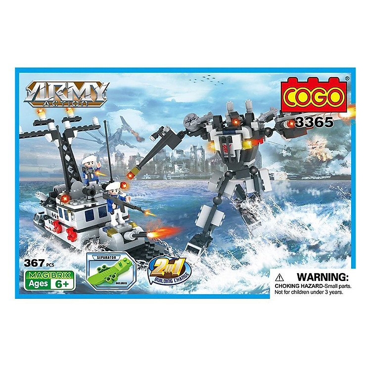 Mua Mô Hình Cogo - Robot Trung 3365 Chính hãng Giá tốt - Hình ảnh 2