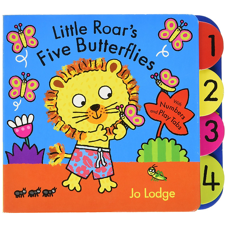Sách Little Roar's Five Butterflies