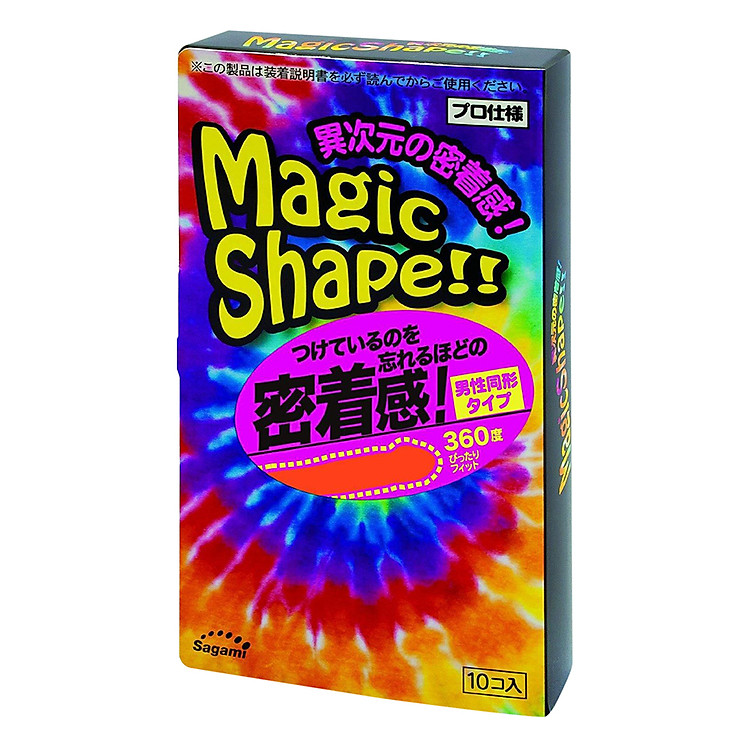 Bao Cao Su Sagami Magic Shape (10 Chiếc)