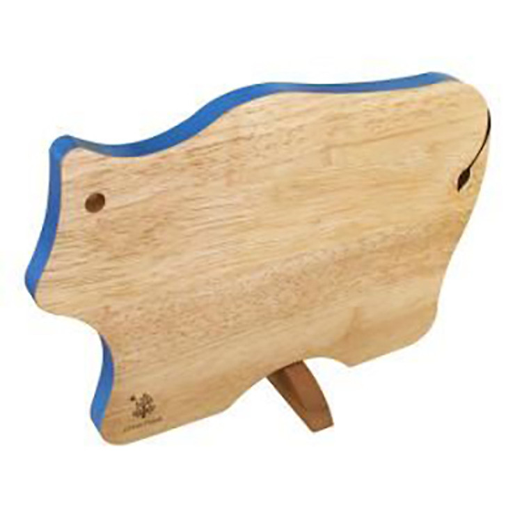 Thớt Hình Bò Gỗ Đức Thành Có Đế - 03321 - Hàng Chính Hãng