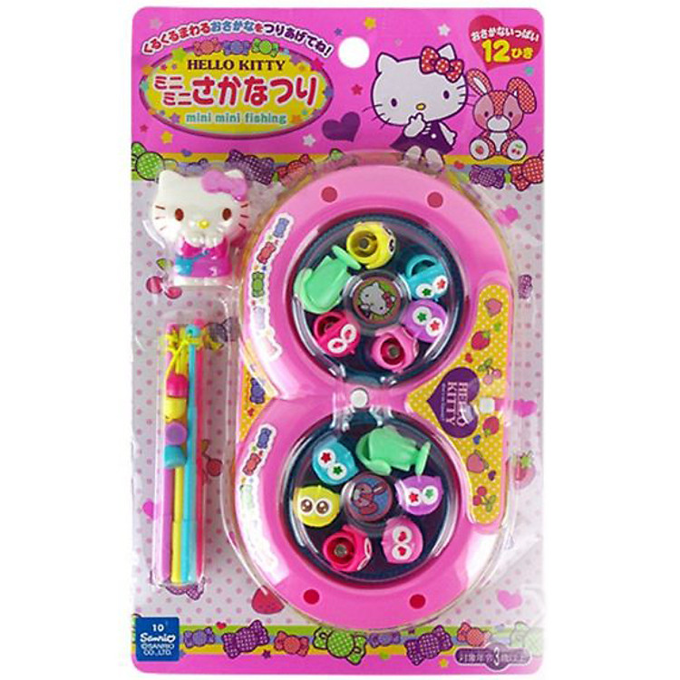 Bộ Trò Chơi Câu Cá Hello Kitty KT Mini Pond Fishing