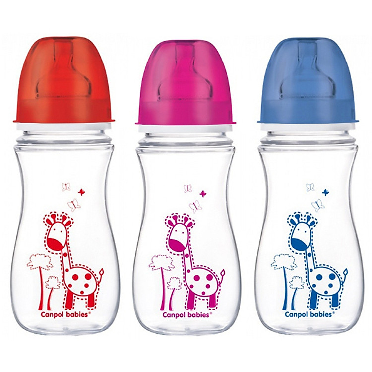 Bình Cổ Rộng Chống Sặc Canpol Babies Easy Start 35/204 (300ml)