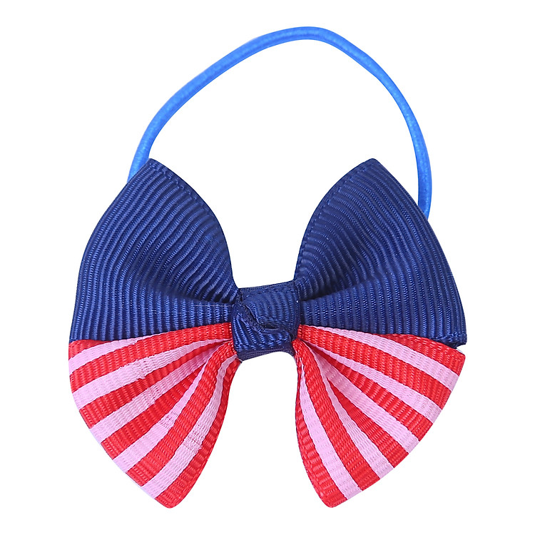 Cột Tóc Hình Nơ Bảo Ngọc A13 Họa Tiết Sọc