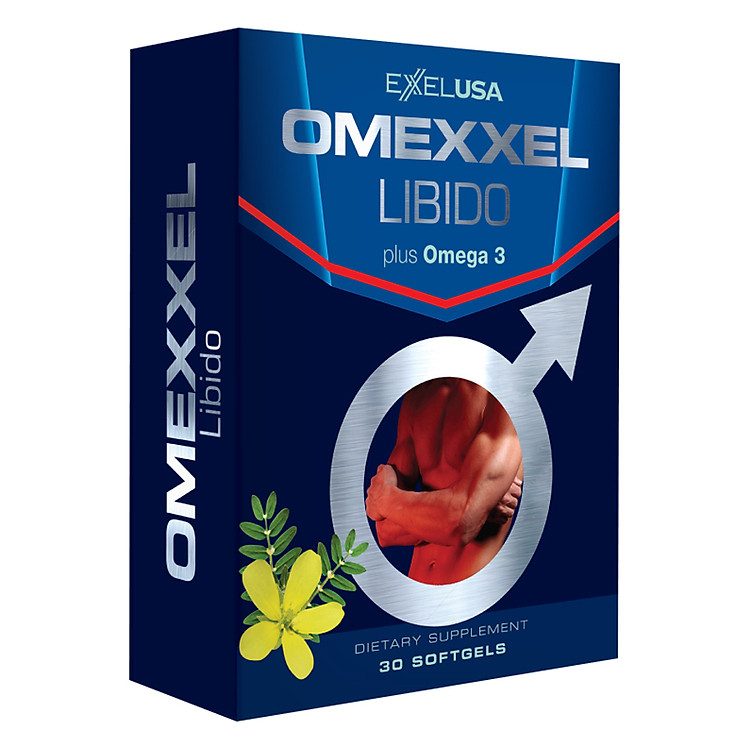 Thực Phẩm Chức Năng Tăng Cường Sinh Lý Và Sức Khỏe Nam Toàn Diện Omexxel Libido (Hộp 30 viên)