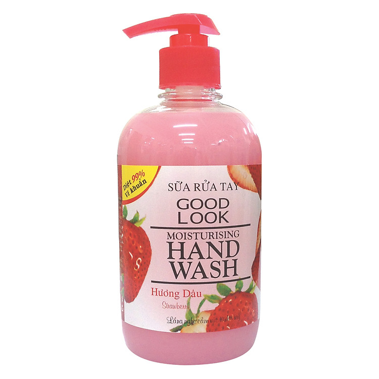 Sữa Rửa Tay Hương Dâu Good Look (500ml)