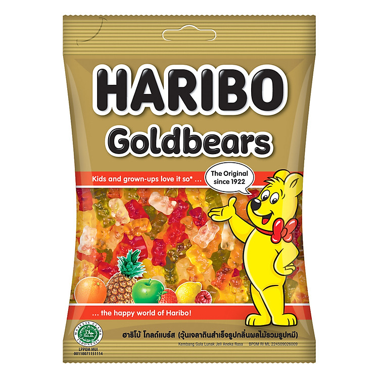 Kẹo Dẻo Haribo Goldbears (160g)
