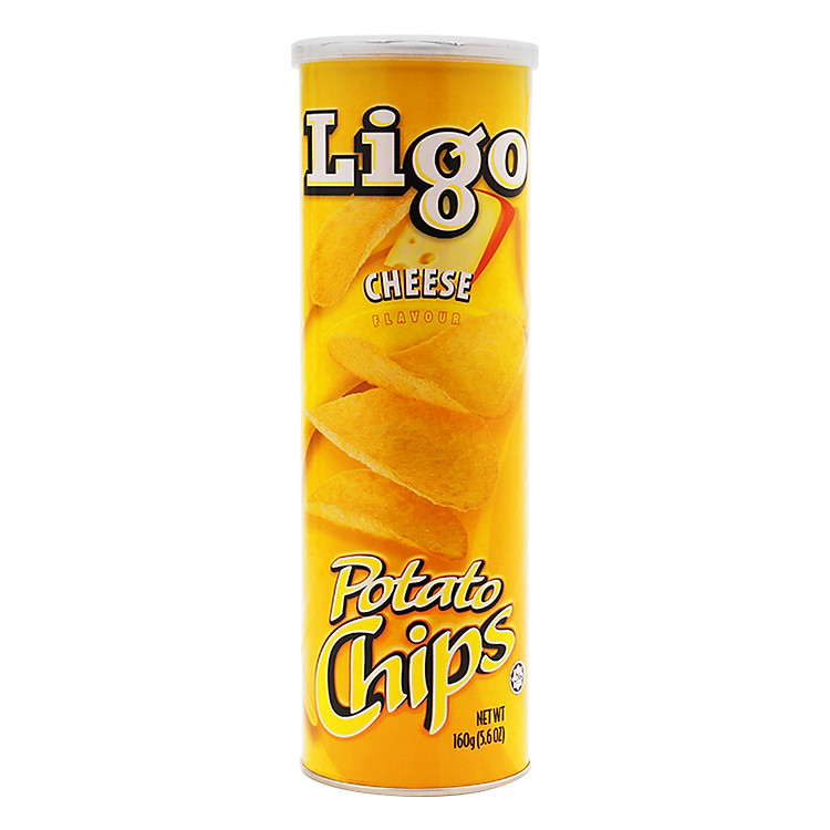Bánh Snack Khoai Tây Vị Pho Mai Ligo (160g)