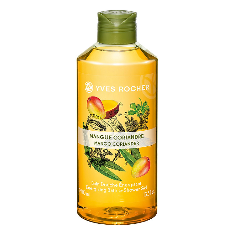 Gel Tắm Hương Xoài Và Rau Mùi Yves Rocher LPN 2016 - Y118574 (400ml)