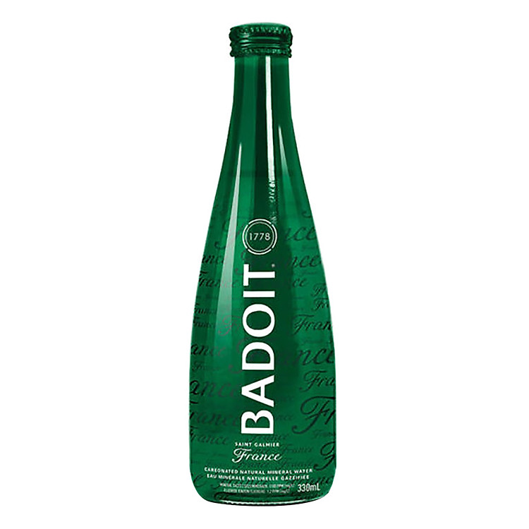 Nước Khoáng Có Gas Badoit Chai Thủy Tinh (330ml)