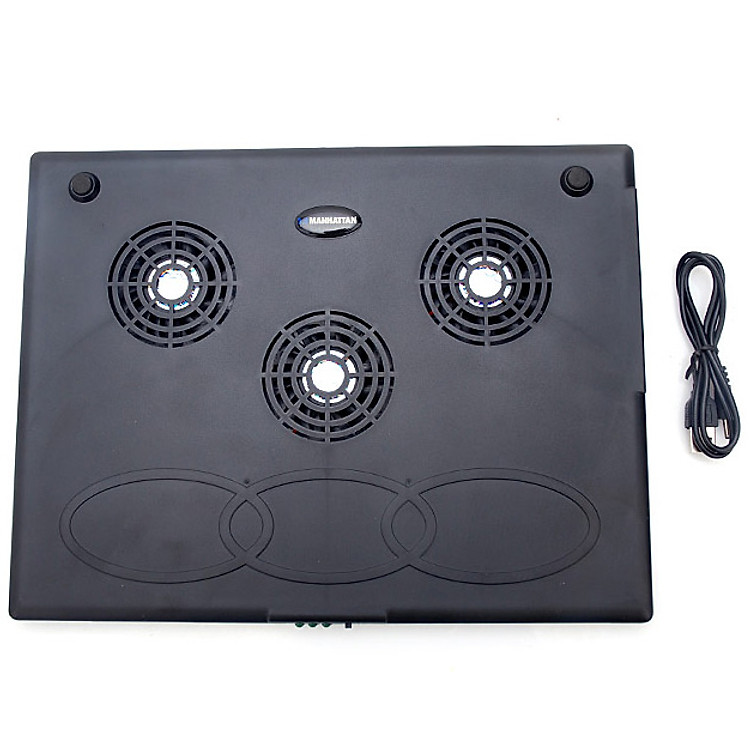 Đế Tản Nhiệt Homeeasy 700467 - 3 Quạt - Hàng Chính Hãng