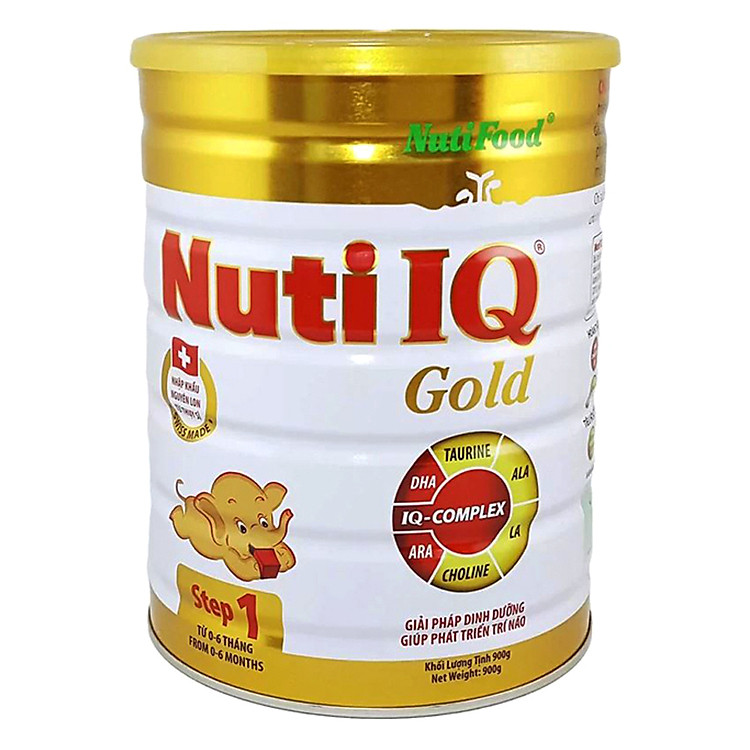 Sữa Bột Nuti IQ Gold Step 1 (900g)
