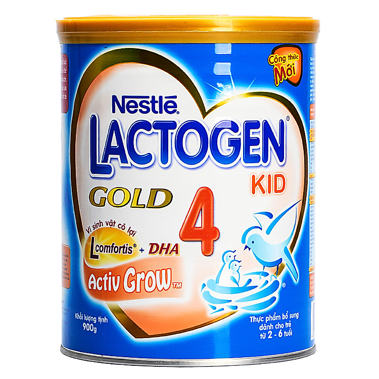 Sữa Nestle Lactogen Gold 4 Active Gro (900g)