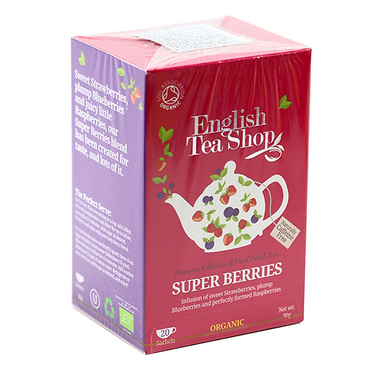 Trà Organic Super Berries English Tea Shop
