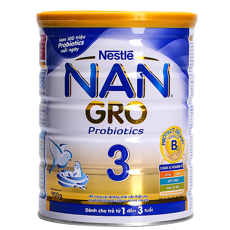 Sữa Nestle NAN Gro 3 (900g)