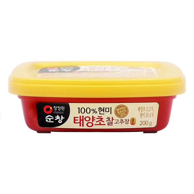 Tương Ớt Gạo Lứt Miwon (200g)