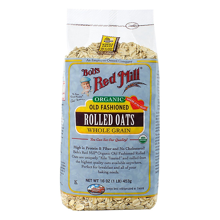 Yến Mạch Organic Cán Cỡ Vừa Bob's Red Mill (453g)