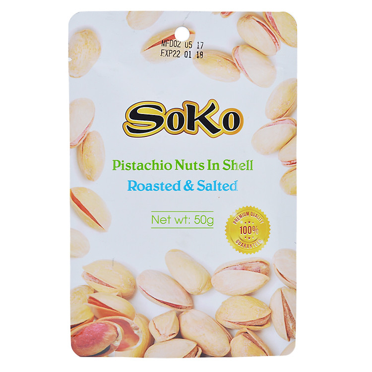 Hạt Dẻ Cười Đỏ Sấy Muối Soko (50g)