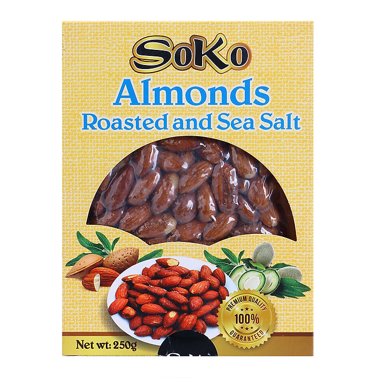 Hạnh Nhân Muối Soko (250g)