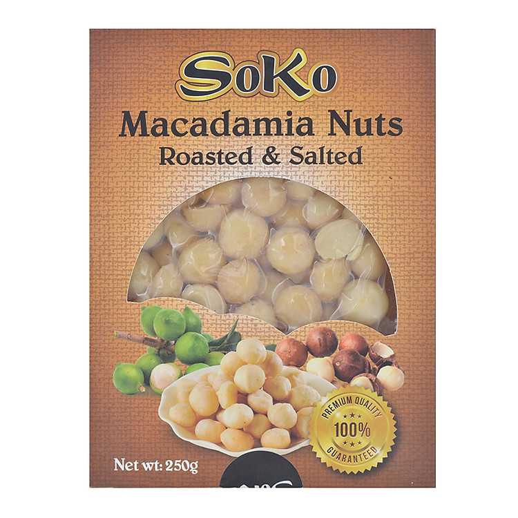Nhân Hạt Mắc Ca Soko (250g)