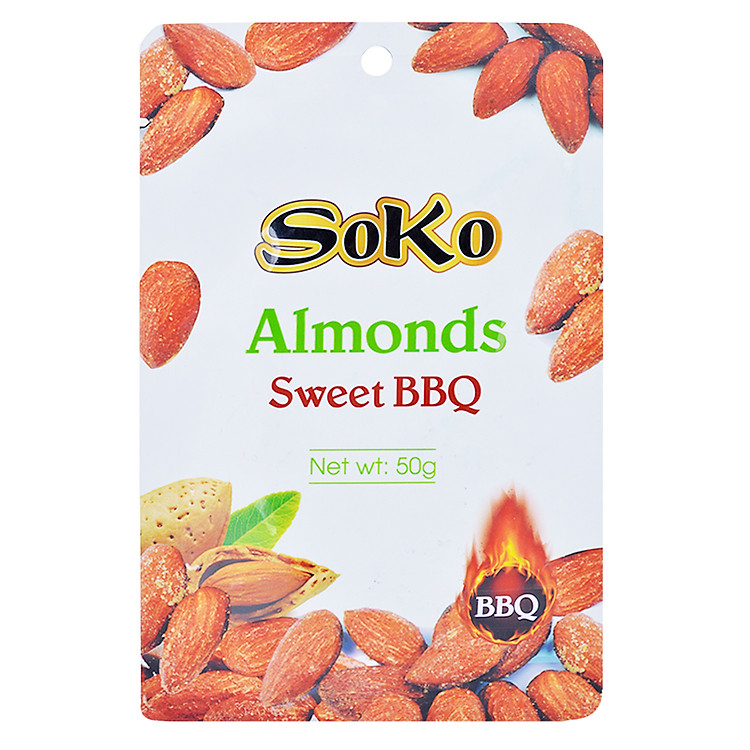 Hạnh Nhân BBQ Soko (50g)