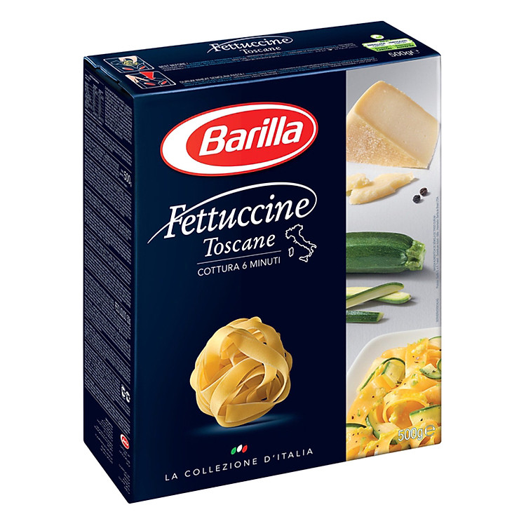 Mì Barilla Sợi Dẹp Các Cỡ Fettuccine (500g)