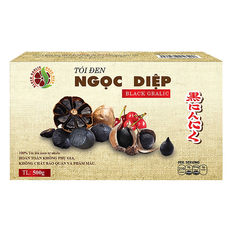 Tỏi Đen Cô Đơn Lý Sơn Ngọc Diệp ND 01 (500g)