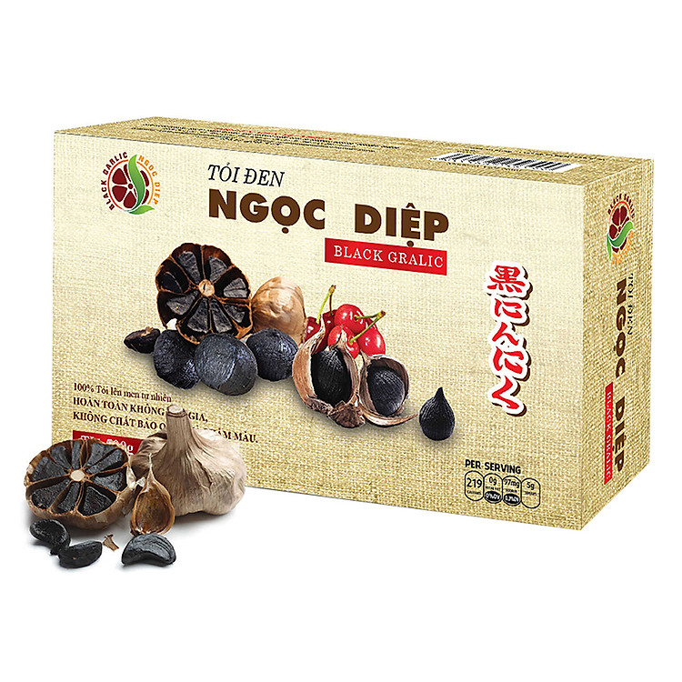 Tỏi Đen Lý Sơn Nhiều Nhánh Ngọc Diệp ND 03 (500g)