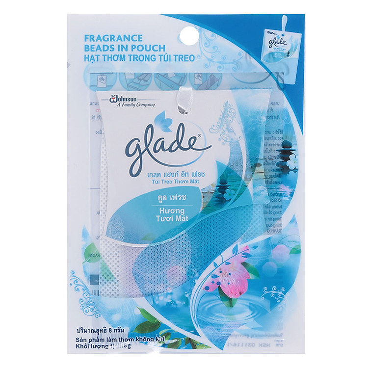 Túi Treo Thơm Mát Glade Hương Tươi Mát 8g