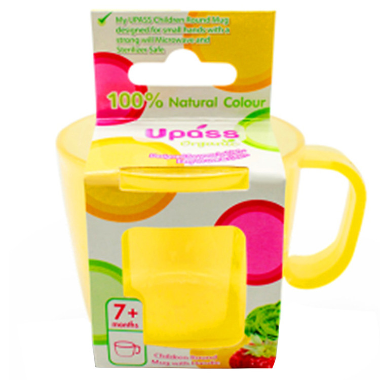 Cốc Uống Nước Có Quai Hữu Cơ Upass UP0193OV – Màu Vàng